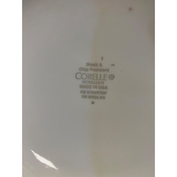 Corelle Bread Butter Plates Set Of 4 Ruby Red Made In USA - Picture 4 of 9